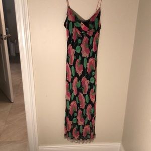 🦋Betsy Johnson Floral Dress With Beaded Bottom
